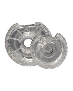 Range Kleen Round Foil Burner Cover Liners Pack of 8 4 Small 4 Large