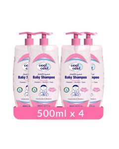 Cool & Cool Baby Shampoo 500ml X 4