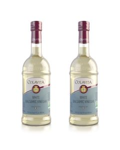 Colavita White Balsamic Vinegar 2 CountPack of 1
