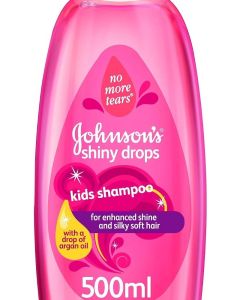 Johnson's Shiny Drops Kids Shampoo 500ml - No More Tears Formula
