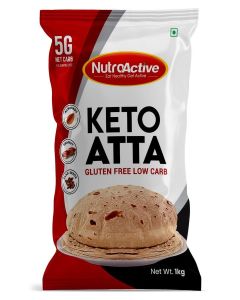 NutroActive Keto Flour Gluten Free Ultra Low Carb Flour - 1kg