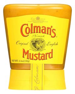 Colman's Original English Squeezy Mustard - 150g Pack of 2