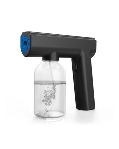 1pcs Disinfection Sprayer Household Portable Wireless Handheld Atomization Fog Machine Watering Blue Light Watering Sprayer Steam Gun