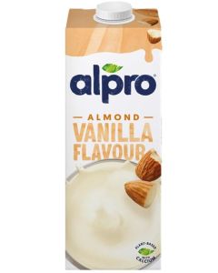 Alpro Almond Vanilla Drink, 100% Plant-Based, Lactose Free - 1L