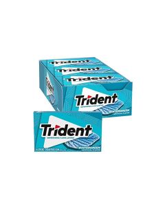 Trident Wintergreen SugarFree Chewing Gum 12 Packs of 14 Pieces 168 Total Pieces
