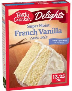 Betty Crocker Delights Super Moist French Vanilla Cake Mix - 375g
