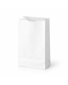 Perfect Stix 2lb White Kraft Paper Bags Pack of 100ct