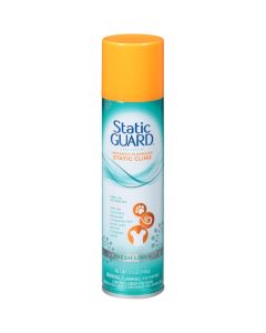 Static Guard Fabric Spray Fresh Linen Scent 55 Ounce Can
