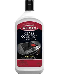 Weiman Non-Abrasive, No Scratch Induction Glass Ceramic Stove Cooktop Heavy Duty Cleaner and Polish