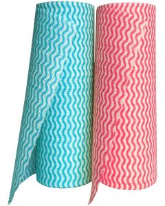 Nimbose® Reusable and Washable Kitchen Wipes, Non-Woven Kitchen Towel Super Absorbent Washable & Reusable Tissue Roll For Kitchen, Extra Large Size Paper Towels (30 X 25 cm; 50 sheets; Pack of 2)