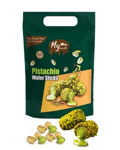 Wafer Pistachio Choco Stick 250g