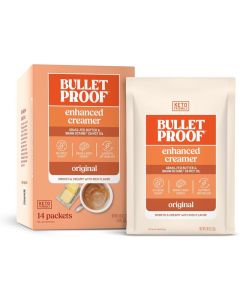 BulletProof InstaMix Keto Coffee Creamer with Grass-Fed Butter and Brain Octane - 14 Single Serve Packets