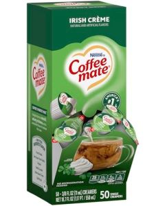 Coffeemate Liquid Creamer Singles Irish Creme 50 ct