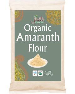 Jiva Organics Organic Amaranth Flour - 2 Pound Bulk Bag, 100% Natural & Non-GMO