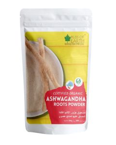 200gm Ashwagandha Root Powder Organics Certified Withania Somnifera Helps To Promotes Better Strength & Stamina