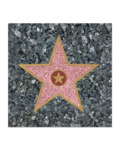 Beistle Star Beverage Napkins Multicolor