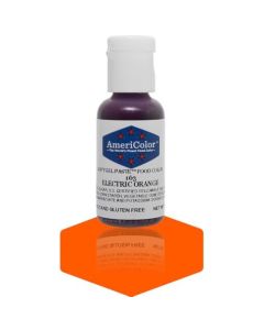 Americolor Soft Gel Paste Food Color 075 Ounce Electric Orange