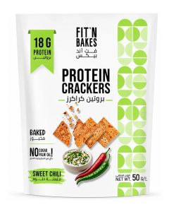 High Protein Sweet Chili Crackers