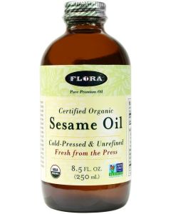 Flora Certified Organic Sesame Oil - 8.5 fl. oz.