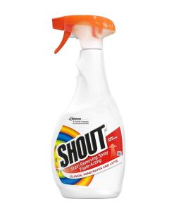 SHOUT Triple-Acting Stain Remover Spray - 500ml, Pack of 1