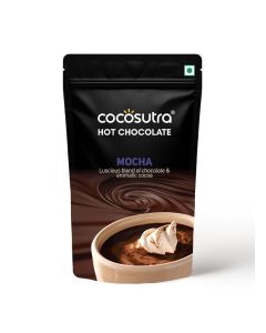 Mocha Hot Chocolate Mix / Enjoy hot or cold / 100 g / Gluten Free Drinking Chocolate Powder / No Preservatives / Ready in 2 Minutes / Serves 5 Cups