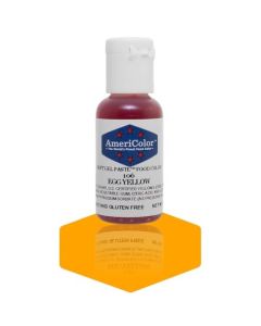 AmeriColor Egg Yellow 75 Ounce Bottle Soft Gel Paste Food Color