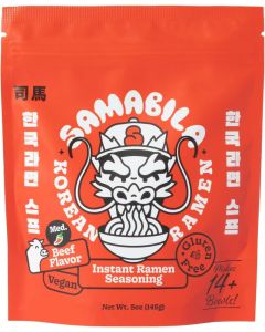 SAMABILA Korean Beef Instant Ramen Seasoning Powder
