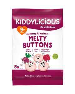 Gluten Free Raspberry And Beetroot Melty Buttons Baby Snack