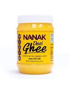 Nanak Desi Ghee Clarified Butter Premium Quality Keto Friendly Certified Paleo LactoseFree Source of Vitamins A D Great Alternative for Butter Suitable for Cooking 28 oz