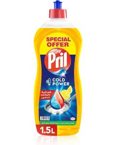 Pril Dishwashing Liquid - Lemon Cold Power 1.5L