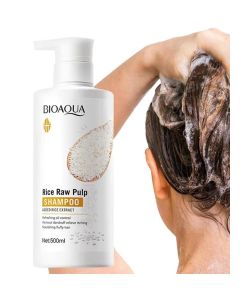 Bioaqua Rice Raw Pulp shampoo 500 ml