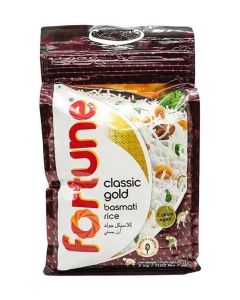 Fortune Classic Gold Basmati Rice, Premium Long Grain Rice, 5kg