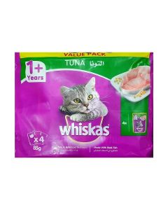 Whiskas Tuna in Jelly Value Pack 4x85g