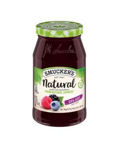 Natural Triple Berry Fruit Spread