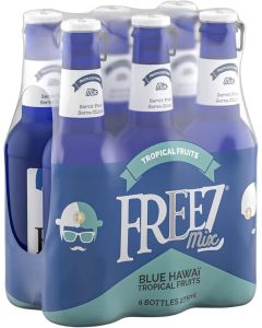 Freez Blue Hawai Tropical Soda - Pack of 6