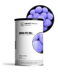AWAFI MILL Indigo Dye Kit (Natural Blue Dye) - 500 g / 17.6 Oz