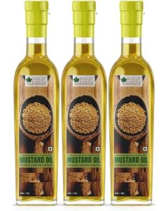 Organic Yellow Mustard Oil 3x1L