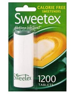 Sweetex Calorie Free Sweeteners 1200 per Pack