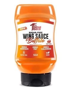 Mrs Taste Sugar Free, Zero Calories, Zero Sodium, Zero Sugar, High Fiber, Keto Friendly, Paleo Friendly, Ketchup and Sauces (WING SAUCE BUFFALO) 300 ML