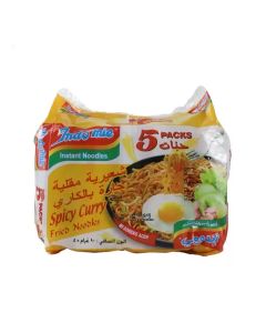 Indomie Instant Noodles Spicy Curry Fried Noodles- 5X90gms