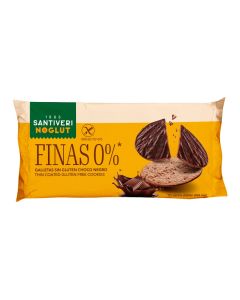 Thin Gluten Free Dark Choco Cookies