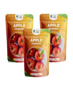 Bliss of Earth 200GM of Apple Powder Natural Spray Dried Great for Smoothie / Apple juice / bake apple pie pack of 3