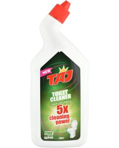 TAJ 750ml Toilet Cleaner Pine Powerful Limescale & Germ Removal Bathroom Cleaner