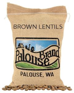 Palouse Brand Certified Glyphosate Residue Free Brown Lentils 5 LBS Desiccant Free Sproutable NonGMO Project Verified Kosher