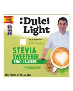 Dulci Light Stevia Powder Sugar Substitute Sugar Substitute Without Calories Vegan Keto Gluten Free Non Gmo Care For Your Teeth No Bitter Aftertaste 100 Sachets 60G