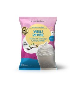 Big Train Vanilla Smoothie Blended Crme Beverage Mix 35 Pound Pack of 1