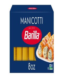 Barilla Acolou Manicotti Shells - 8 oz
