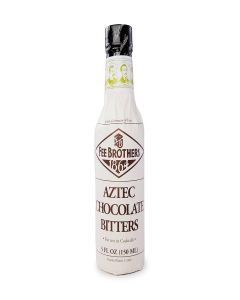 Fee Brothers Aztec Chocolate Cocktail Bitters - Aromatic Cocktail Mixer & Concentrated Flavoring, Gluten Free, Vegan-Friendly, 5 fl oz