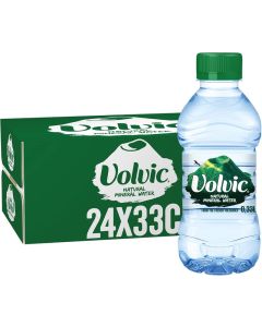 Volvic Natural Mineral Water - Case of 24 x 330ml Bottles