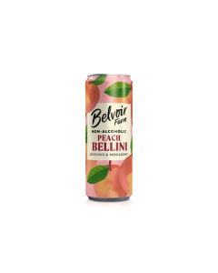 Belvoir Farm Non-Alcoholic Peach Bellini Drink 250ml